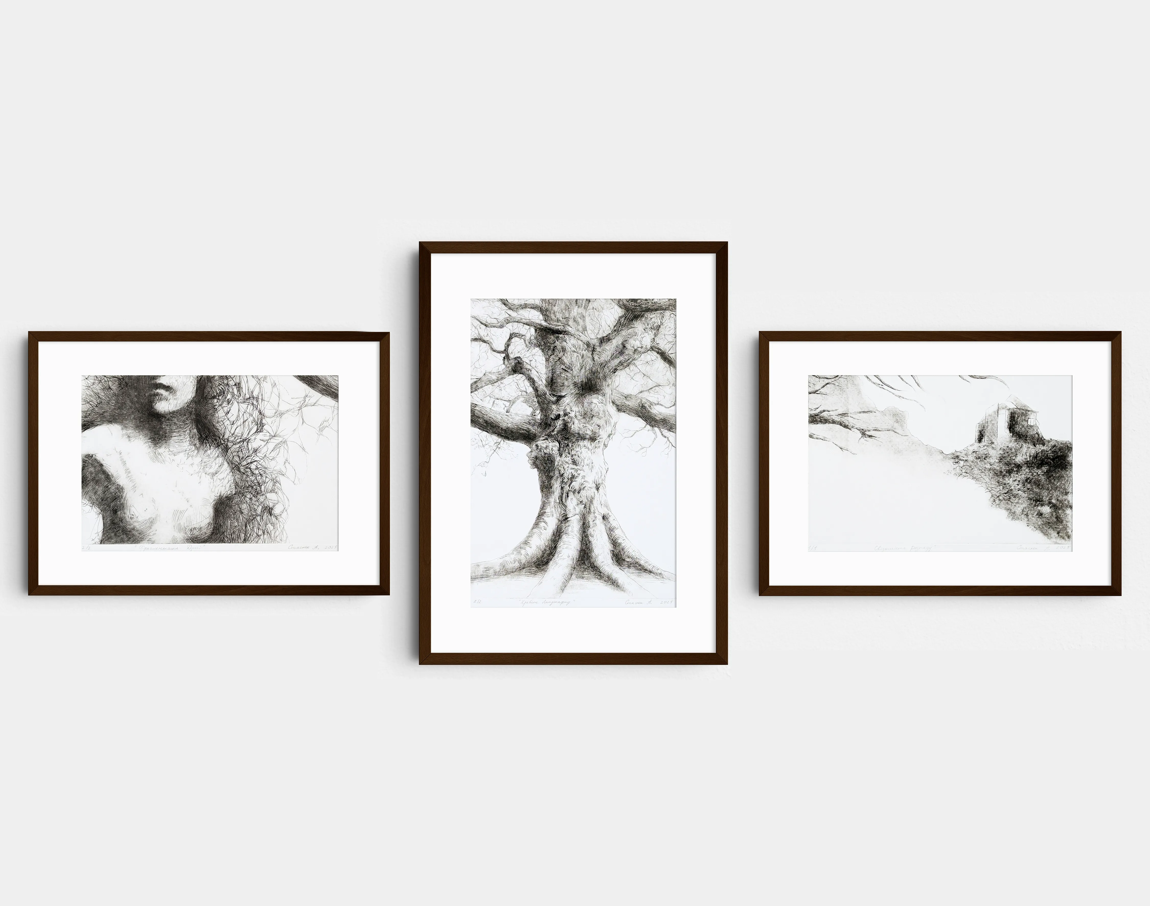 Зображення "Dry Point Series" від Anastasiia Stasiuk , розмір: 40×29,5 cm 50×36,6 cm 40×29,5 cm, матеріали: oil-based intaglio printing ink, Fabriano printing paper 300 gsm, медіум: Графіка, місто: Lviv, Ukraine , серія: Суха голка, ціна: $750 Фото 1 з 4.